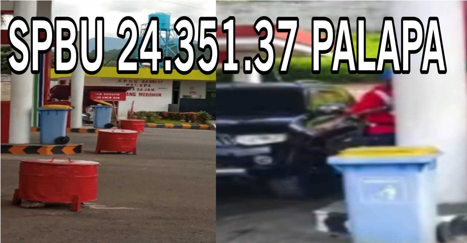 Negara Kembali Kecolongan Jelang Hari Raya SPBU 24.351.37 Palapa Kerap Melayani Kendaraan Pelangsir